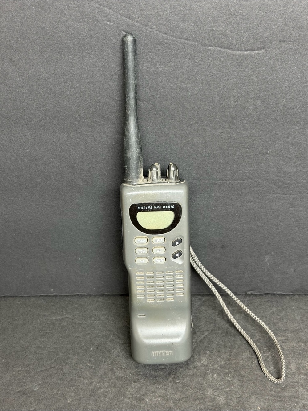 UNIDEN HH955 Marine VHF Radio Transceiver, w/ Antenna UNTESTED